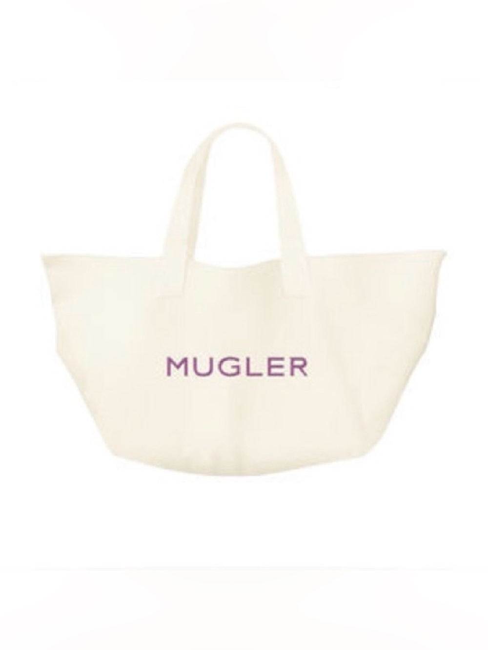 Mugler Starlicious Canvas Tote
Bag
